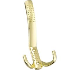 Крючок Tech-Krep с перфорацией, 3-х рожковый, золото 1 шт 129904 