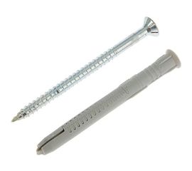 Универсальный фасадный дюбель с шурупом Fischer FUR 8 x 100 T 4 шт блистер 132331 