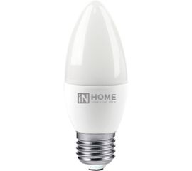 Светодиодная лампа IN HOME LED-СВЕЧА-VC 6Вт 230В Е27 4000К 480Лм 4690612020419 