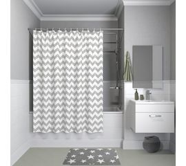 Штора для ванной комнаты IDDIS, 180*180см, полиэстер, B07P118i11 