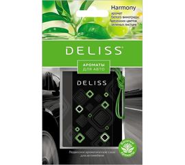 Подвесное ароматическое саше для автомобиля Deliss Harmony 24 New design A AUTOS006.04/01 