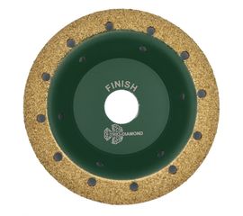 Чашка по дереву круглая Grand шаг 5 Finish 125 мм TRIO-DIAMOND 390105 