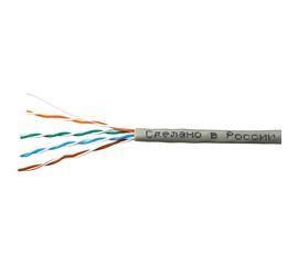 Кабель SkyNet Premium UTP indoor 4x2x0,51, медный, FLUKE TEST, кат.5e, однож., 305 м, box, серый CSP-UTP-4-CU 