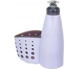 Диспенсер для жидкого мыла Рыжий кот Dispenser с местом для хранения губки для посуды 004664 