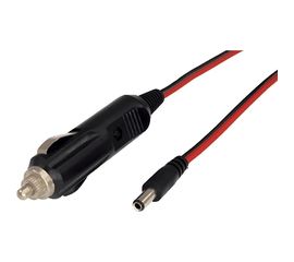 Автозарядка с индикатором разъем 2.1х5.5 АЗУ шнур прямой 1.5M REXANT 16-0231 