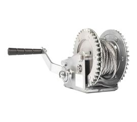 Ручная барабанная лебедка TOR ЛН-2500 (LHW) г/п 1,0 т, длина троса 10 м 11312 