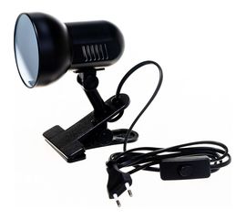 Светильник-прищепка настольный Camelion H-035 7197 черный 