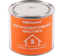 Каучукобитумная мастика, 2 л Bitumast 4607952900134 