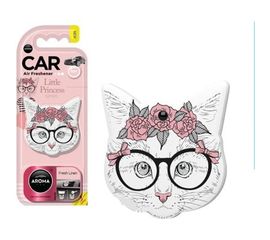 Ароматизатор воздуха Aroma Car Little Princess Cat Fresh Linen 021482 