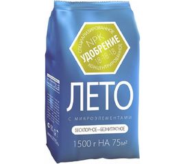 Минеральное удобрение АГРОУСПЕХ Летнее с микроэлементами 1.5 кг 68525 