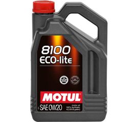 Синтетическое масло 8100 ECO-lite 0W20 4л MOTUL 108535 