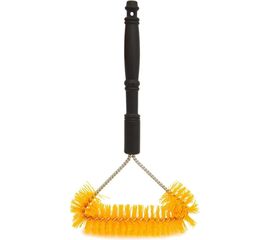 Треугольная щетка-ершик Hi-Tech Industries желтая щетина 380 