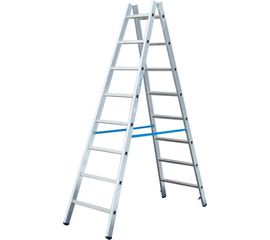 Двусторонняя лестница с перекладинами Krause STABILO 2х10 перекладин 124937 