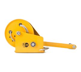 Ручная барабанная лебедка TOR ЛБ-1200 (BHW) г/п 0,5 т, длина троса 10 м 113054 