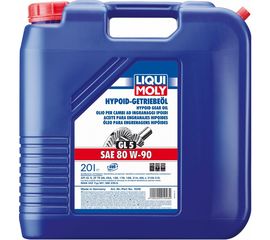 Минеральное трансмиссионное масло LIQUI MOLY Hypoid-Getriebeoil 80W-90 GL-5 20л 1048 