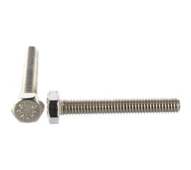 Болт ГОСКРЕП DIN 933 с шестигр. гол. с полн. рез. 6х40 нержав. сталь 4 шт. 10-0015200 
