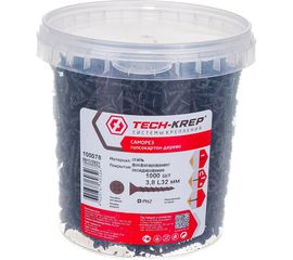 Саморез Tech-Krep ШСГД 3,8х32 1000 шт, ведро 100078 