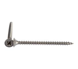 Универсальный шуруп с потайной головкой Tech-Krep 4х50 нерж.ст. А2 6шт 141808 