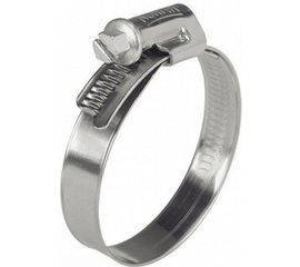 Обжимной хомут Госкреп 9 мм, оцинкованный, 32-50 мм, 2 шт. 11-0012450 