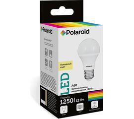 Светодиодная лампа Polaroid 220V A60 12W 4000K E27 1250lm PL-A60120274 