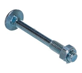 Болт Tech-Krep DIN603 мебельный оцинк. М8х70 с гайкой 4 шт 108771 