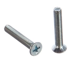 Винт Tech-Krep DIN965 с потайной головкой, оцинкованный М5х30 15 шт - пакет 102995 