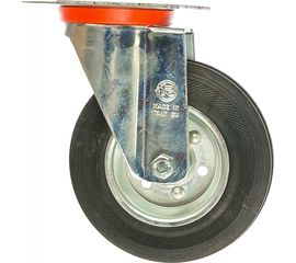 Колесо с вращающейся опорой и пластиной крепления (125 мм; 130 кг) Tellure rota 535103 