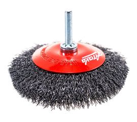 Щетка вогнутая 210006120 (100 мм) для дрели АТАКА 22382 