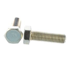 Болт Tech-Krep DIN933 с шестигранной головкой, оцинкованный М16х50 2 шт - пакет 112237 