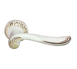 Дверная ручка MORELLI "Giuseppe", цвет-белая эмаль/золото DIY MH-22-CLP W/PG 9011967 