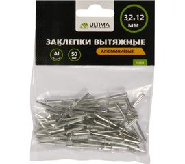 Заклепки вытяжные алюминиевые (50 шт; 3.2х12 мм) Ultima 151013 