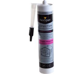 Универсальный герметик Аккурат 260 мл прозрачный hk46240 