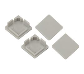 Набор заглушек для профиля CAB280 ЭРА 1616S-3A 4 глухие квадратные Б0039453 