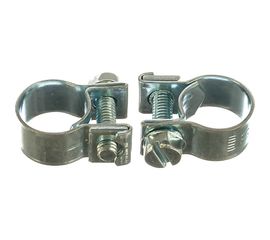 Металлические хомуты СИБРТЕХ, MINI 10-12мм, ширина 9мм, винтовой, W1, 2шт 47503 