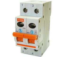 Выключатель нагрузки мини-рубильник TDM ВН-32 2P 40A SQ0211-0015 