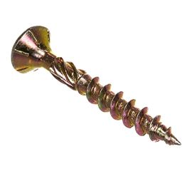 Шуруп Rusconnect CS 05040 с/нарез. д/дерева, потай, 5х40, 200 шт. Желтый цинк 310503 