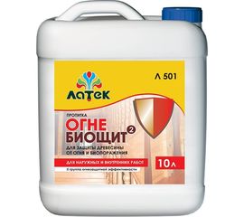 Пропитка Латек ОГНЕ-Биощит-2 10 л Л501 LAI005 