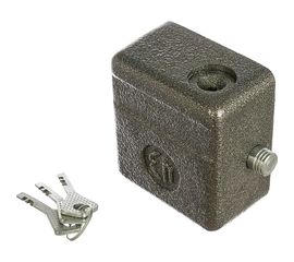 Навесной замок ЧАЗ ВС2-10 закрытый кирпич 3014 