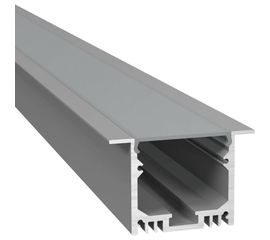 Алюминиевый профиль ArdyLight встраиваемый ALS-4932 anod 2.0 с экраном 50105 