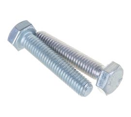 Болт Стройметиз полная резьба DIN933 М6х30, класс прочности 5.8, цинк 100 шт. 3011248 