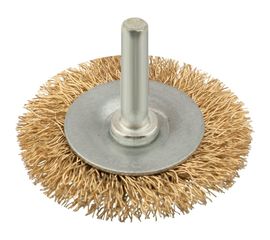 Дисковая прямая корщетка Курс для дрели со шпилькой 100 мм 38465 