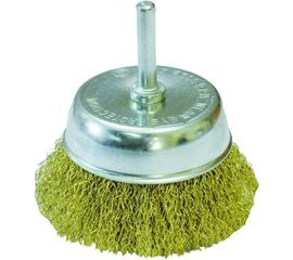 Щетка-крацовка со шпилькой для дрели,чашка 100 мм РемоКолор 45-2-410 