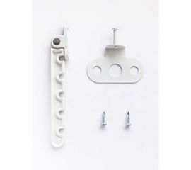 Ограничитель на окно Агат металл, 5 позиций, белый 5105.07 