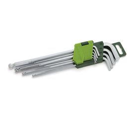 Набор шестигранных длинных ключей с шаром 9 шт ДТ/40 Дело Техники 562092 