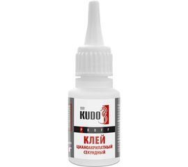 Секундный клей KUDO SMB-020 цианоакрилатный 20 г 11604803 