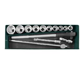 Набор торцевых головок 3/4DR 22-50 мм Jonnesway S04H6115SA:13560 