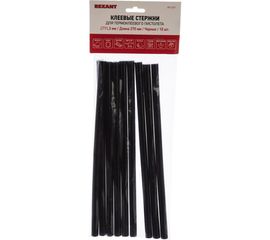 Клеевые стержни Rexant 11х270 мм черные 10 шт. 09-1271 
