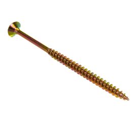 Универсальный саморез по дереву КрепСтройГрупп 5х90 желтый цинк, 100 шт. 145452 