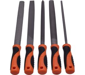 Набор профессинальных напильников HARDEN 5 пр., сталь Т12 610631 