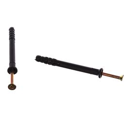 Дюбель-гвоздь с потайным бортиком крепежная техника 6х60, 100 шт 470814 БК 